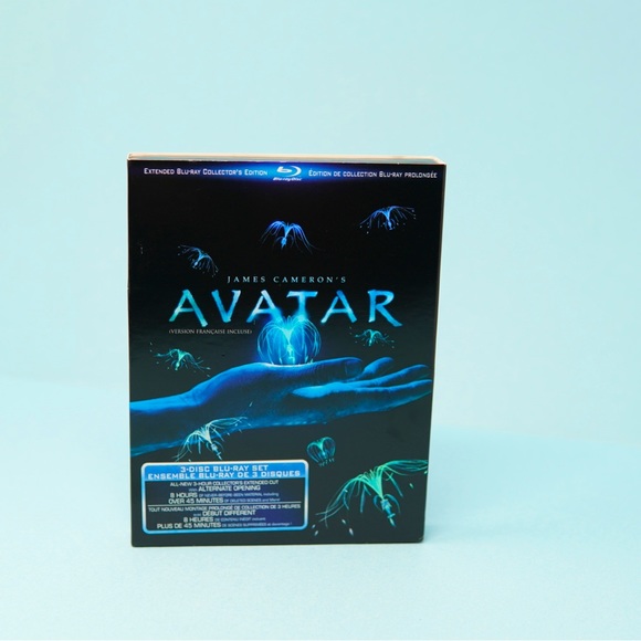New BLU-RAY AVATAR EXTENDED COLLECTOR'S EDITION, 2010 Release, 3-Disc Set - Picture 3 of 11